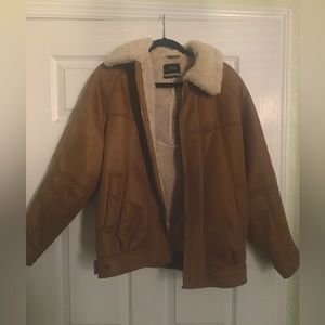 Urban Outfitters Women’s Suede-Like Lined Jacket (size small)